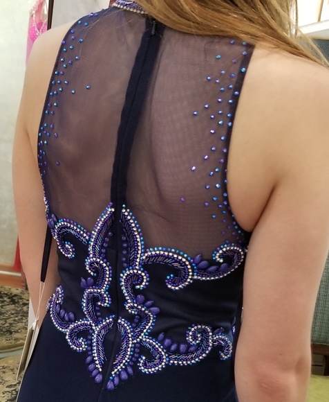 Mermaid Prom/Formal Long Applique Dress - Picture 7 of 8
